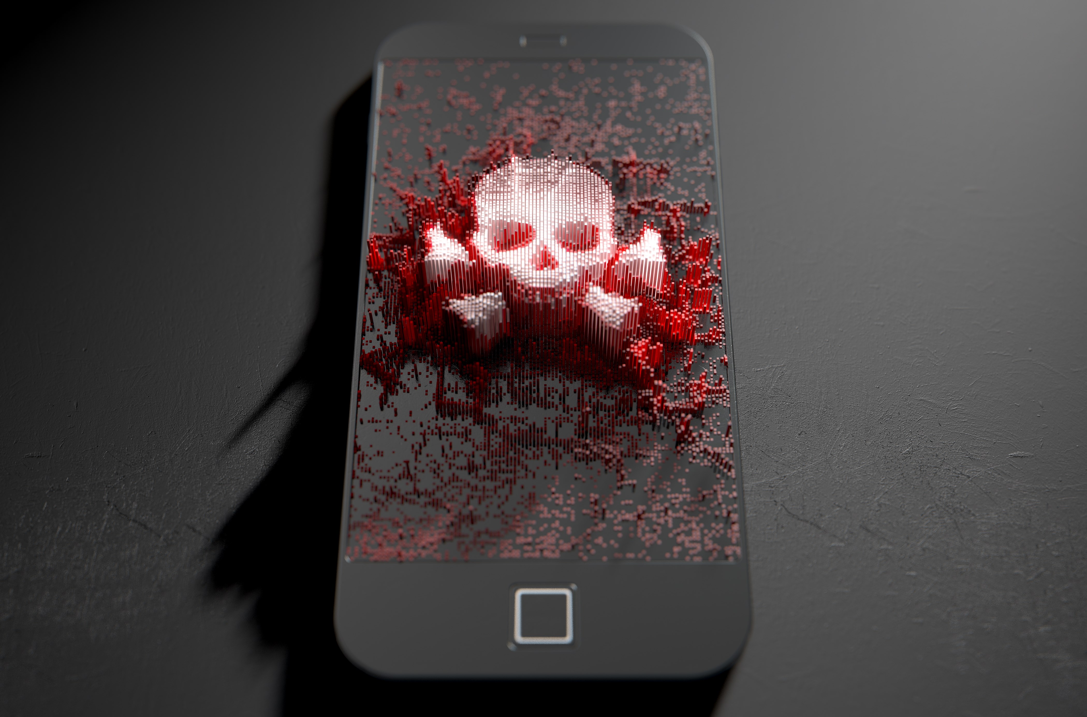 SMishing and Vishing mobile security threats - zoom image